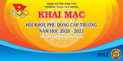 Tải file Market Khai mạc Hội khỏe phù đổng cấp trường file Corel (gốc) in tranh tráng gương
