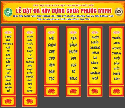 File tranh quảng cáo Market Lễ đặt đá xây dựng chùa Phước Minh (download file gốc)
