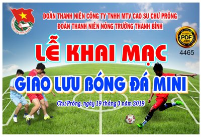 Tải file Market Lễ Khai Mạc Giao lưu bóng đá mini Thanh Bình (gốc) chủ đề tôn giáo