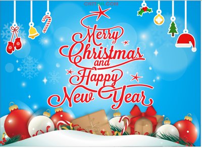 File gốc Market Merry Christmas and Happy New Year (ảnh chi tiết) để in trần