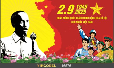 File PSD Market Quốc Khánh 2.9 chào mừng 80 năm #19 (bản gốc) cho nhà in