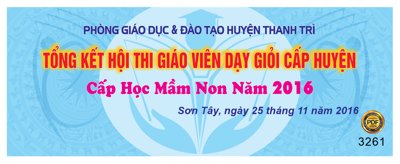 File ảnh Market Tổng kết hội thi giáo viên dạy giỏi cấp học Mầm non (gốc) in biển hiệu