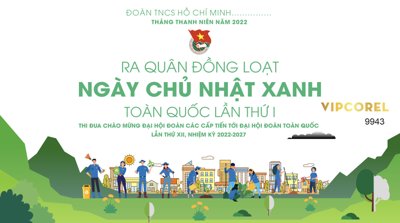 File in trần Market Thi đua chào mừng đại hội Đoàn các cấp (file gốc) hoa văn 3D
