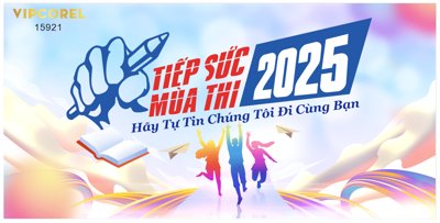 File gốc Market Tiếp sức mùa thi 2025 file coreldraw x7 (ảnh rõ nét) để in