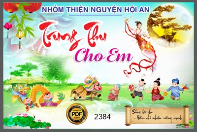 Download file gốc Market Trung thu cho em file CorelDRAW (dùng cho in ấn)