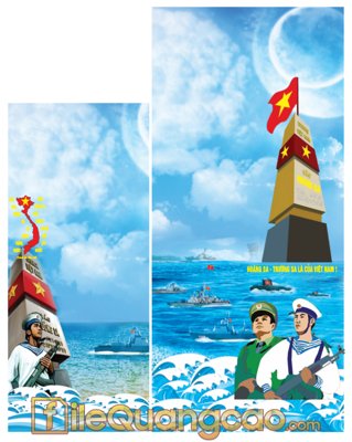 Tải file Market backdrop Trung Thu Ngoài Đảo Xa file CDR (gốc) làm file in ấn