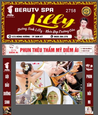 File gốc Market beauty spa Lilly Dưỡng sinh Lilly khỏe đẹp trường cửu (dành cho trang trí nội thất)