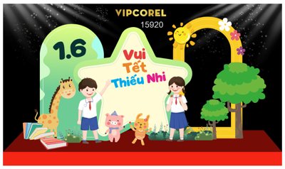 Tải file Market cổng checkin Quốc tế thiếu nhi 01/6 #2 (gốc) làm file quảng cáo