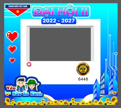 File PSD Market chào mừng kỷ niệm 92 năm ngày thành lập đoàn #11 (bản gốc) độ phân giải cao