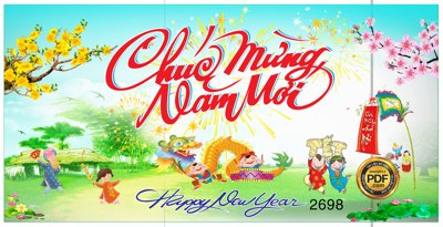 Tải file gốc Market chúc mừng năm mới 2022 happy new year cảnh đồng quê (bản PSD) chỉnh sửa được