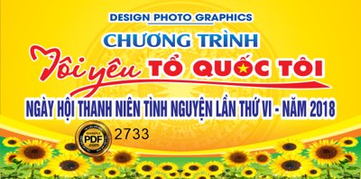 Download file Market chương trình ngày hội thanh niên tình nguyện lần thư VI (chất lượng in ấn)