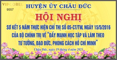 Tải file Market hội nghị sơ kết 5 năm thực hiện chỉ thị của bộ (ảnh gốc) in tranh kính