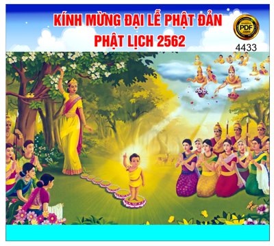 Tải file gốc Market kính mừng đại lễ phật đản phật lịch 2562 (in khổ lớn) không vỡ
