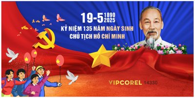 File in lụa Market kỷ niệm 135 năm ngày sinh Bác Hồ file corel #4 (chất lượng cao) Market kỷ niệm 135 năm ngày sinh Bác Hồ file corel #4