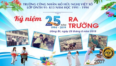 File gốc Market kỷ niệm 25 năm trường công nhân mỏ hữu nghị việt xô (in mica) cắt laser