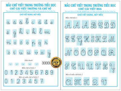 File PSD Market mẫu chữ viết trong trường tiểu học file Corel (bản gốc) cho nhà in