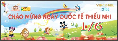 File PSD Market ngày Quốc Tế Thiếu Nhi 1/6 vector #3 (nguyên bản) cho thiết kế