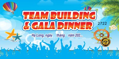 File in ấn Market team building & gala dinner du lịch vịnh Hạ Long (bản gốc) cao cấp