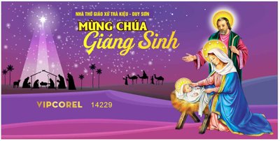 File ảnh Market trang trí Giáng Sinh 2025 file corel #12 (gốc) cho trang trí nhà hàng