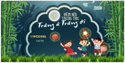 Tải file Market trang trí Trung Thu 2024 vector file corel #9 (gốc) làm file tranh quảng cáo