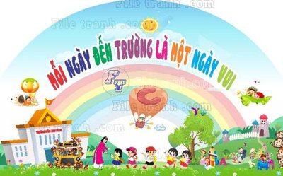 Cung cấp file tranh gốc Mau Trang tri truong mam non (15) độc quyền