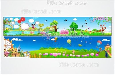 File PSD Mau Trang tri truong mam non (36) (gốc) nhiều lớp (multi-layer)