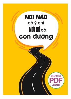 File tranh quảng cáo Nơi nào có ý chí nơi đó có con đường file vector PDF (file gốc) chuyên nghiệp