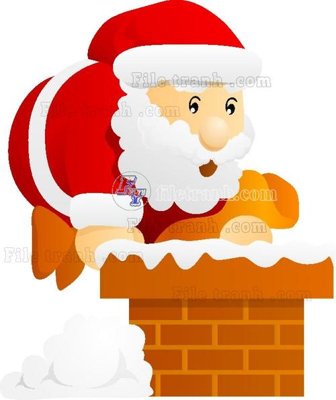 File tranh trang trí Natal 01 (file gốc)