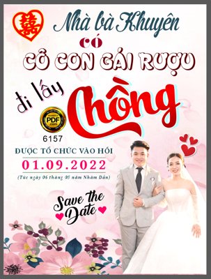 File gốc Nhà bà Khuyên có cô con gái rượu đi lấy chồng #3 (PSD/TIFF) độ phân giải cao