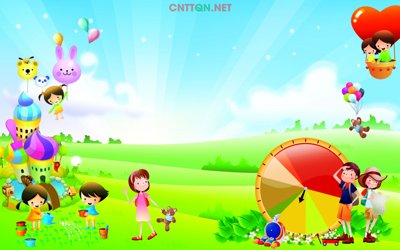 Tải file gốc [PSD] Phông nền chủ đề dành cho trẻ em chất lượng cao (bản PSD) còn layer