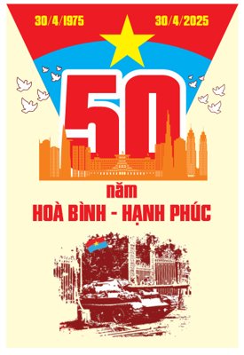 Tải về file gốc Pano cột đèn chào mừng 50 năm 30/4 2025 (dùng cho in quảng cáo)