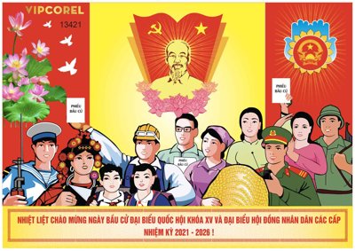 File in ấn Pano chào mừng ngày bầu cử đại biểu quốc hội (bản gốc) từ file gốc