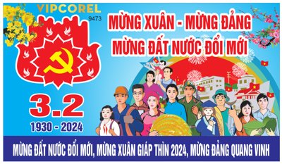 Tải file gốc Pano mừng Đảng Quang Vinh - Mừng Xuân 3/2 #7 (in khổ lớn) không mờ