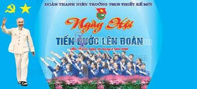 File tranh Phong nen ky niem thanh lap doan (3) (file gốc) chủ đề phong thủy