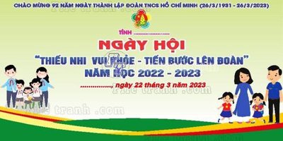 File tranh PSD Phong nen ky niem thanh lap doan (5) chất lượng cao
