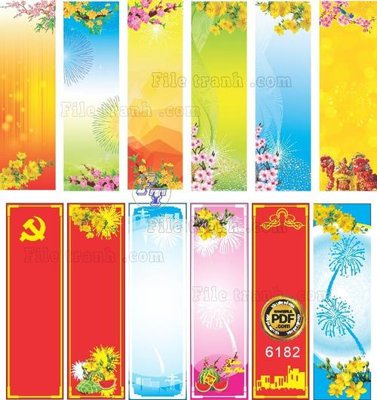 File gốc Phuon treo chuc mung nam moi (42) (in lụa) trang trí tường