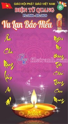 File gốc Poster mua vu lan bao hieu (4) (phiên bản chuẩn) để in ấn