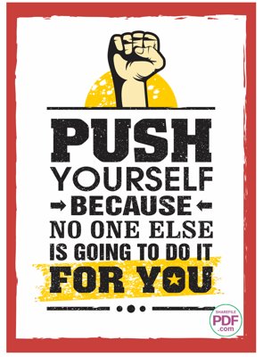 File in mica Push yourself because no one else file vector PDF (bản gốc) siêu trong