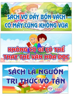 File tranh Sách là nguồn tri thức vô tận file PDF & CDR (gốc) chủ đề trẻ em