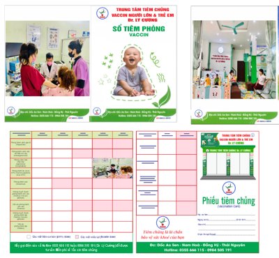 Download file tranh PSD Sổ tiêm chủng Vaccine và phiếu tiêm chủng để chỉnh sửa