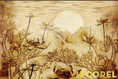 Ảnh gốc file in lụa Tải tranh Trúc Chỉ trang trí phòng thờ #42 chi tiết