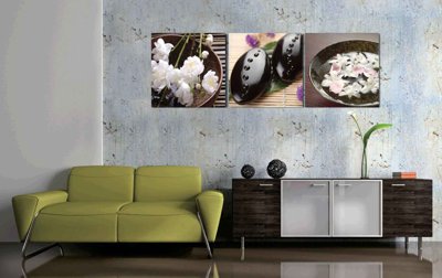 File tranh Tải tranh bộ ghép 3 tấm những bông hoa #106 (ảnh gốc) sắc nét hoàn hảo