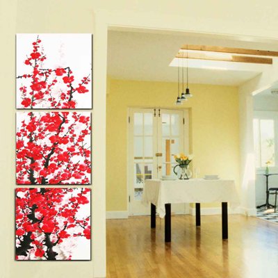 Tải về file gốc Tải tranh bộ ghép 3 tấm những bông hoa #82 (chuẩn in ấn)