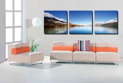 File tranh in tráng gương Tải tranh ghép treo tường 3 tấm đẹp # (siêu nét)