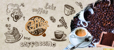 File ảnh Tải tranh trang trí quán ăn cafe & karaoke #2 (gốc) in quảng cáo ngoài trời
