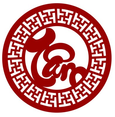 File in ấn Tấm CNC chữ Tâm ốp tường sau bàn thờ (bản gốc) chất lượng cao