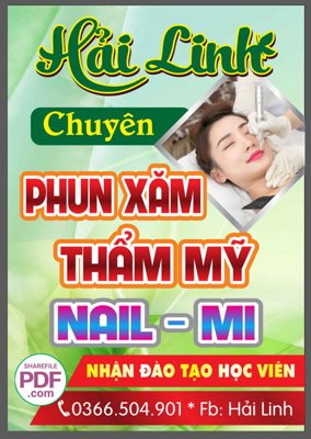 File gốc in tráng gương Tổng hợp biển quảng cáo Phun xăm thẩm mỹ file corel chi tiết