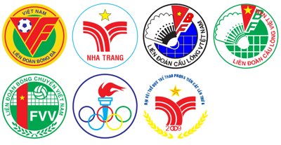 Tải file gốc Tổng hợp logo thể thao - liên đoàn bóng đá file corel (bản PSD) còn layer