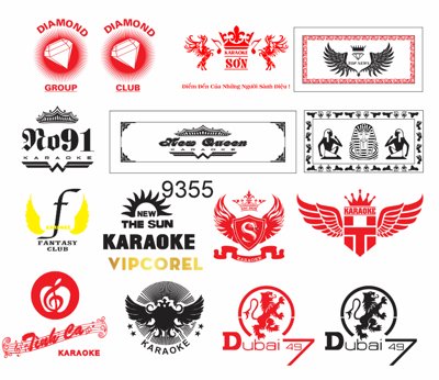 Tải file Tổng hợp mẫu logo Karaoke vector file corel (gốc) làm file in ấn