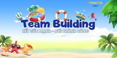 Download file gốc Team building Kết sức mạnh - Nối thành công file corel (in lụa) hoa lá